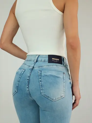 CALÇA SKINNY G3 LAVAGEM CLARA