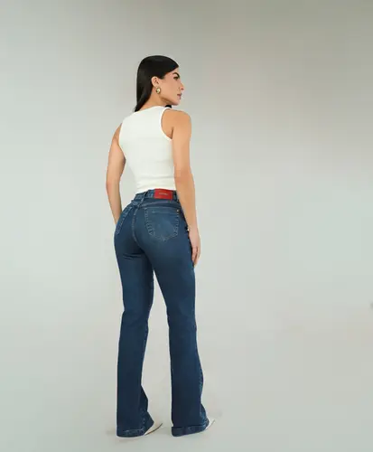 CALÇA JEANS BOOT CUT