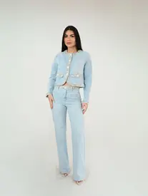 CALÇA RETA TWEED
