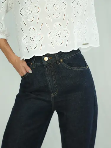 BLUSA LAISE CROPPED  MANGA PRINCESA
